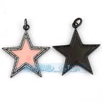 Тип А пятиконечная звезда розовая 1 шт.