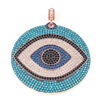 Бирюзовый, большой, золотой, розовое золото