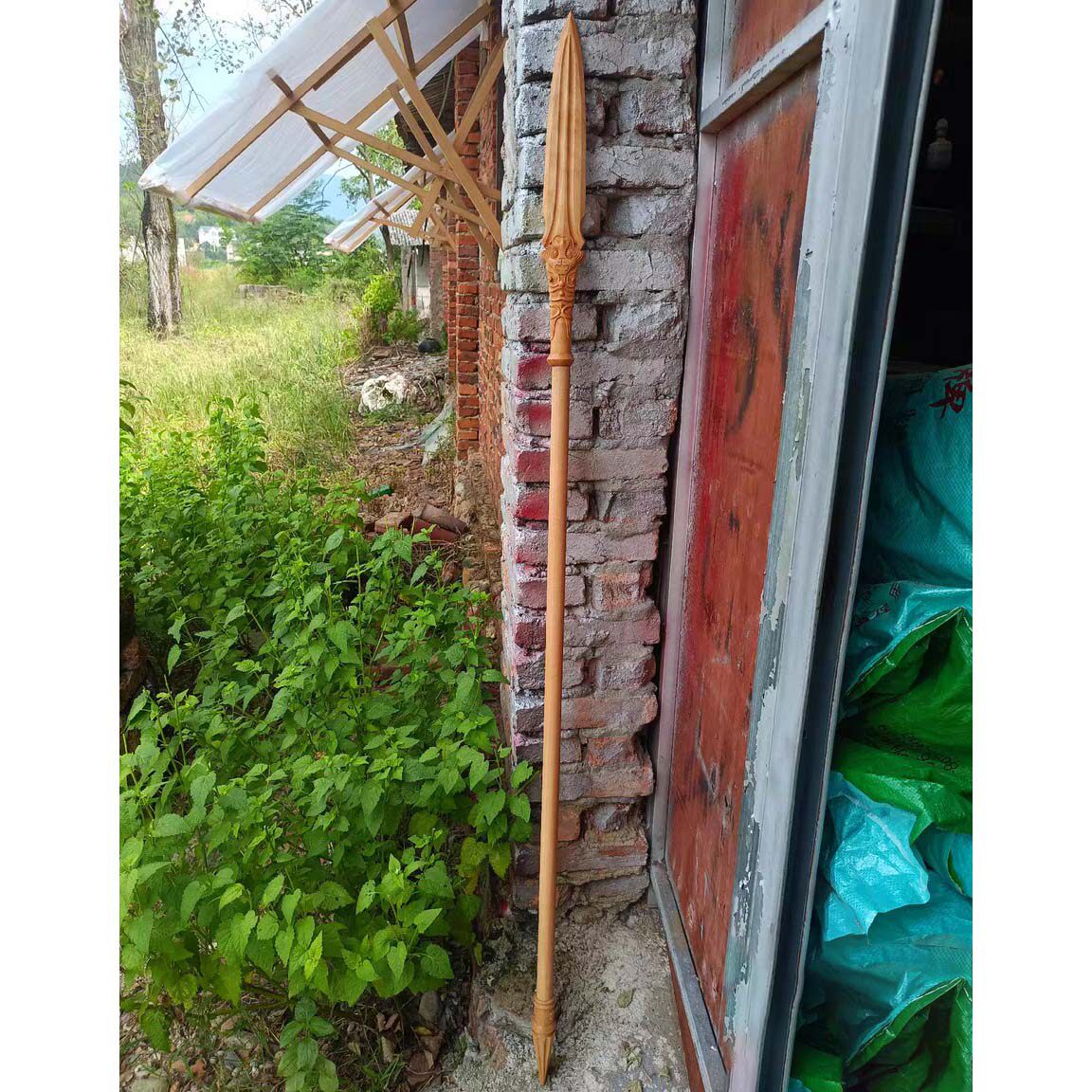 木剑兵器杨家枪霸王枪木质周边刀剑手办玩具动漫还原工艺品防身