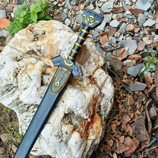 木剑兵杨过玄铁重剑武器影视周边武器工艺品摆件东阳木雕