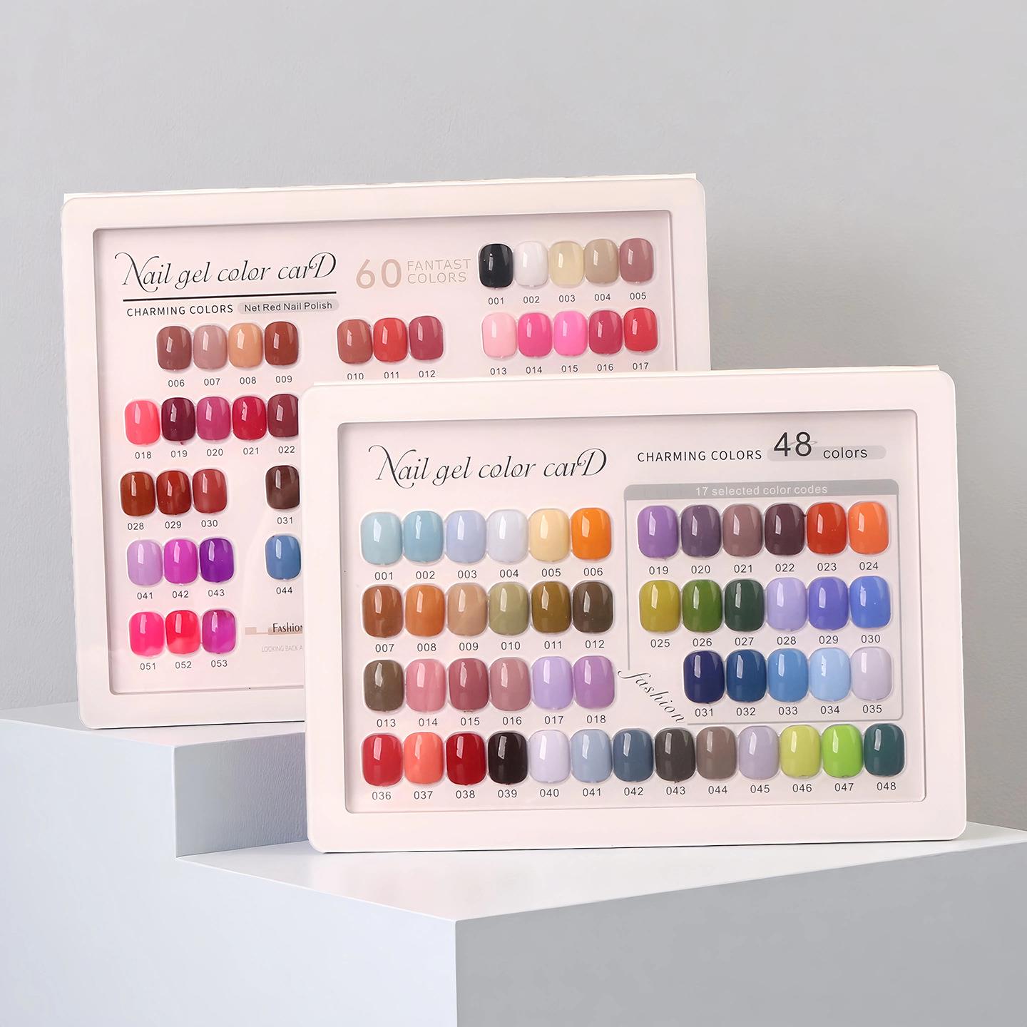 美甲展示架色板展示板