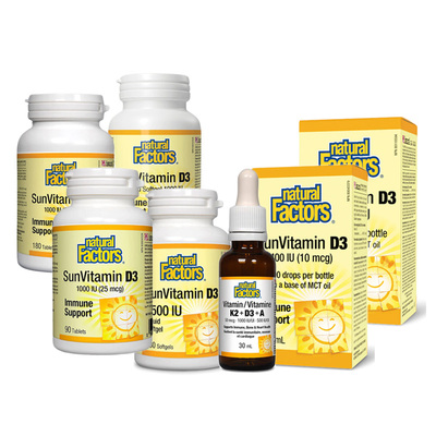 NaturalFactors维生素VD3