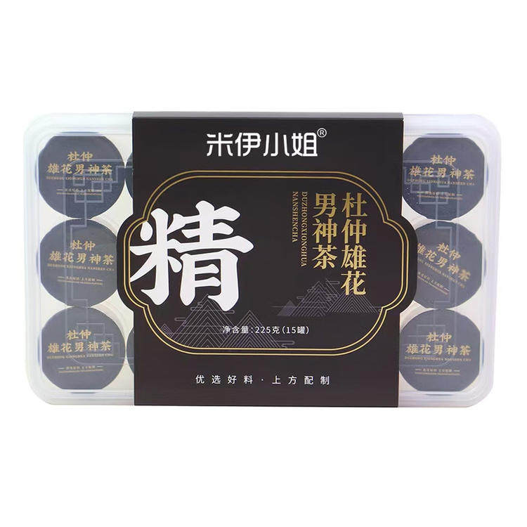 品味新疆米伊小姐杜仲雄花男神茶 225g 精选杜仲雄花