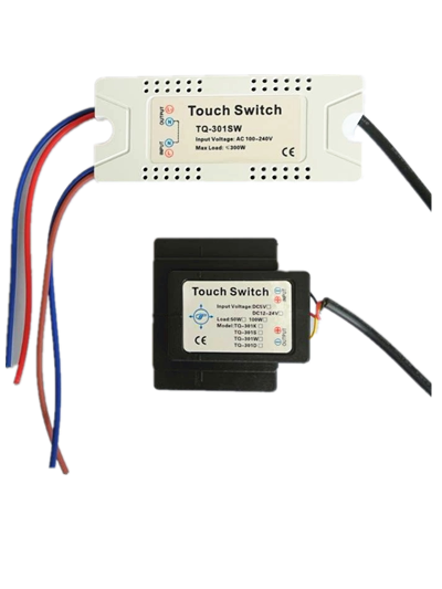 220V bathroom mirror touch switch glass capacitor sensing module can penetrate 5mm LED surface light TQ-301SW