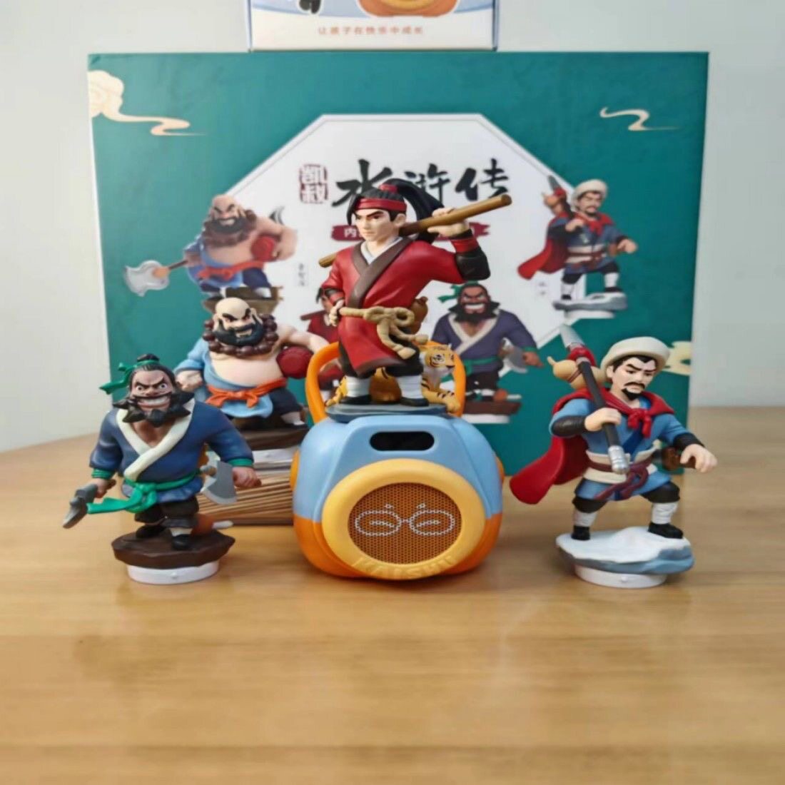 凯叔讲故事机凯叔水浒传玩偶6到12岁早教机儿童版四大名著随手听