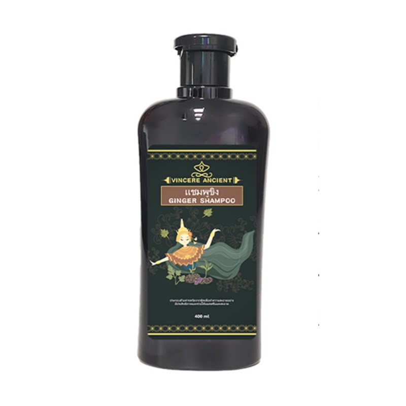 【妮娅粉丝专享】VINCERE ANCIENT 黑姜黑人参洗发水 400ml/瓶