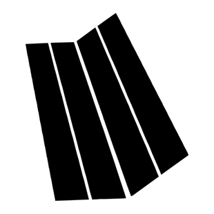 kucar现代领动朗动名图ix2535胜达索纳塔九途胜B柱贴改装亮膜中柱