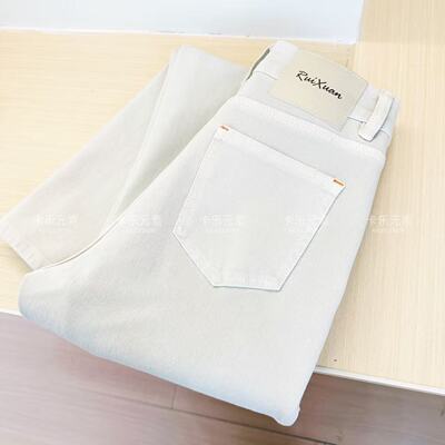 【土耳其完美弹面料】【专柜同步阿斯特染】不变形牛仔裤直筒裤