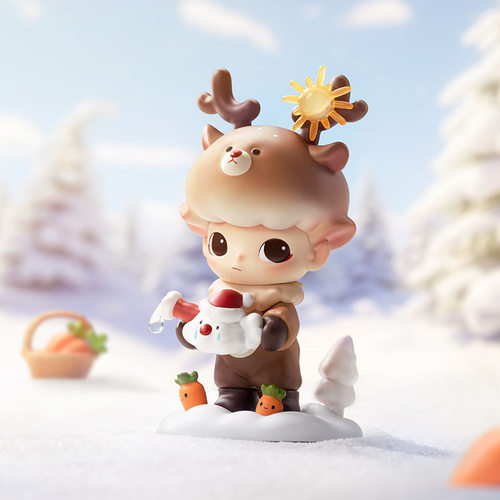 泡泡玛特dimoo雪人的来信