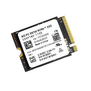 WD西数SN740 2230 PCIE4.0 NVME笔记本台式机电脑固态硬盘1T/2T