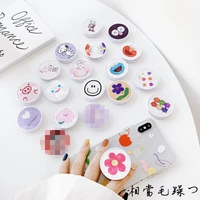 Cartoon vỏ mẫu điện thoại di động giữ iPhone gấp nhân tạo táo x nhẫn cá tính sáng tạo nữ đôi nam thủy triều - Nhẫn nhẫn nam pnj