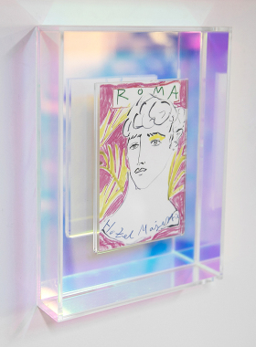 forhome x F/ARTY联名原创亚克力相框照片夹送装饰画油画框礼物