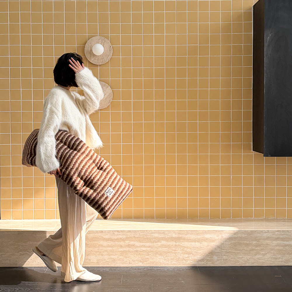 福笙秋冬毛呢条纹长抱枕加厚坐垫椅垫沙发靠枕飘窗垫地毯靠垫,居家布艺,椅垫,淘宝优惠券,粉丝福利购,淘宝优惠卷