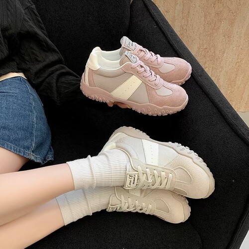 【吉娜专属】新款韩系ins风增高百搭软底女德训鞋YC9811