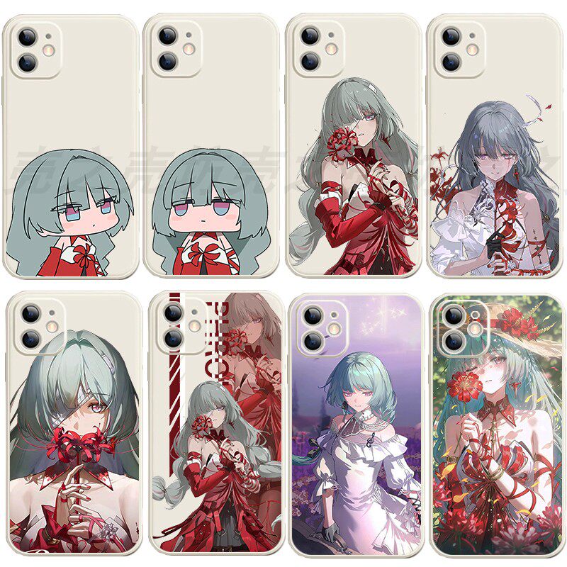 鸣潮弗洛洛q版手机壳适用苹果17/16/15/14/13二次元iphone12promax硅胶11全包xr防摔魅族21一加Ace6