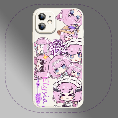 崩坏3三爱莉希雅手机壳适用vivos50s30s20s19s18S17S16es15s12动漫q版x100X90sX80x70x60x50少女周边硅胶