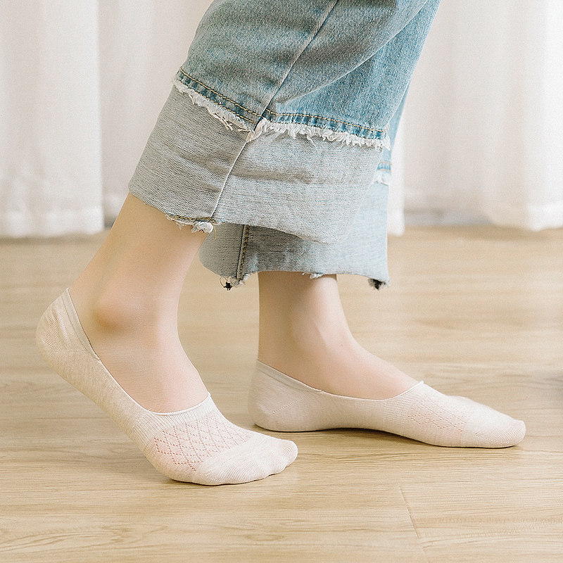 Socks summer Thin section ins Shallow mouth Mesh silica gel non-slip Boat socks invisible Solid Cotton socksin the Lingerie/Men's underwear/Tracksuit , Sock/Bottoming socks/Stockings/Legs socks  category - from Buy2taobao.com to provide professional Taobao agent buy service
