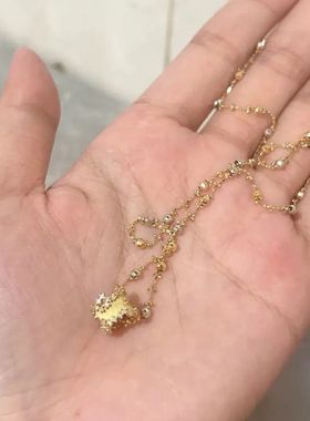 繁星S925腰小蛮纯银古法吊坠