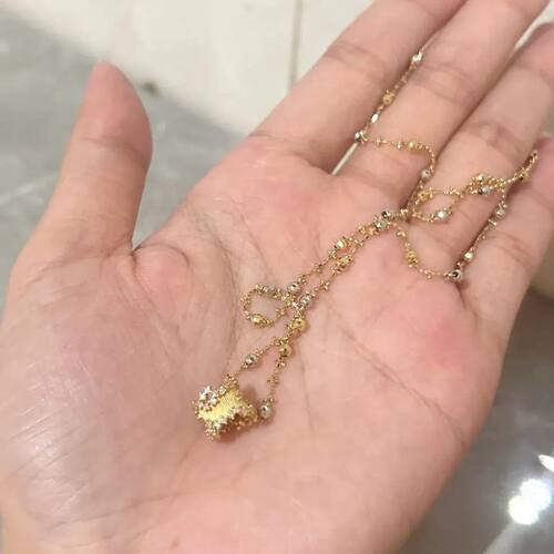 繁星S925腰小蛮纯银古法吊坠