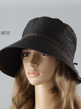 防晒防紫外线太阳帽遮阳帽女帽