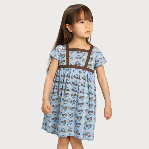 夏季清仓女童全棉短袖连衣裙