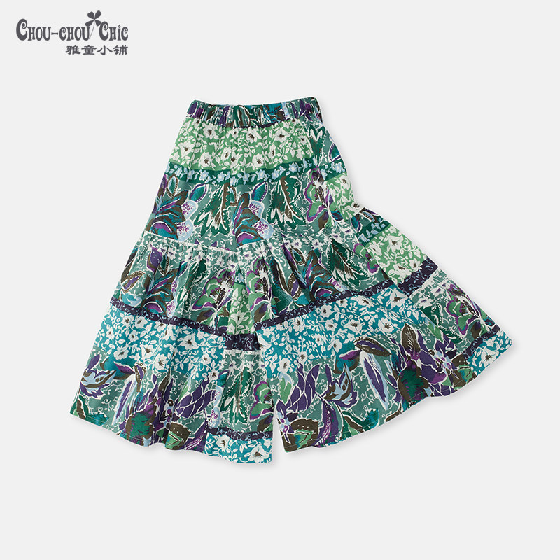 雅童小铺女童洋气裙裤2025夏季新款休闲裤儿童宽松阔腿七分裤子,童装/婴儿装/亲子装,裤子,淘宝优惠券,粉丝福利购,淘宝优惠卷