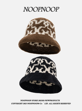 秋冬高品质 白敬亭同款毛线帽手工编织盆帽针织百搭渔夫帽男女帽