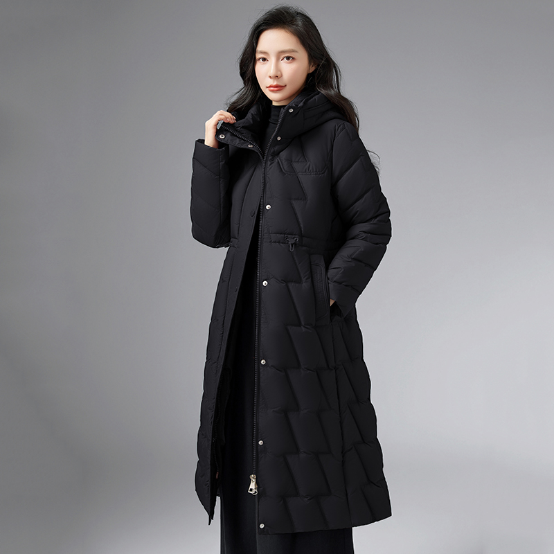 时尚休闲洋气保暖棉衣收腰加厚