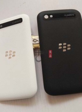 BlackBerry/黑莓Classic Q20 黑色原装电池后盖 后板后壳电盖外壳