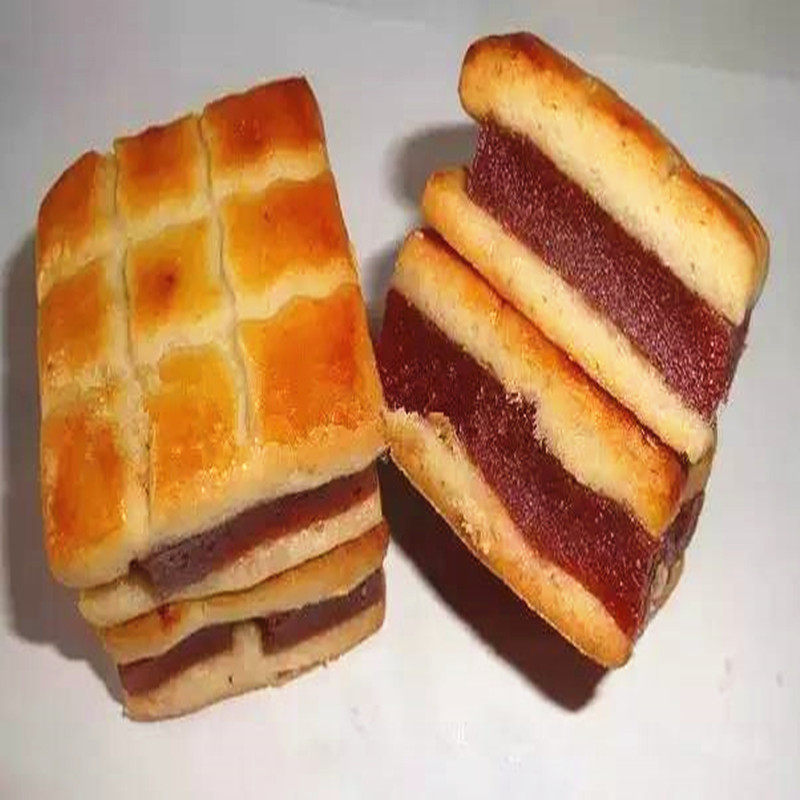 天津特产 马记糕点红果山楂京糕饼京糕排酸甜可口真空包装500g