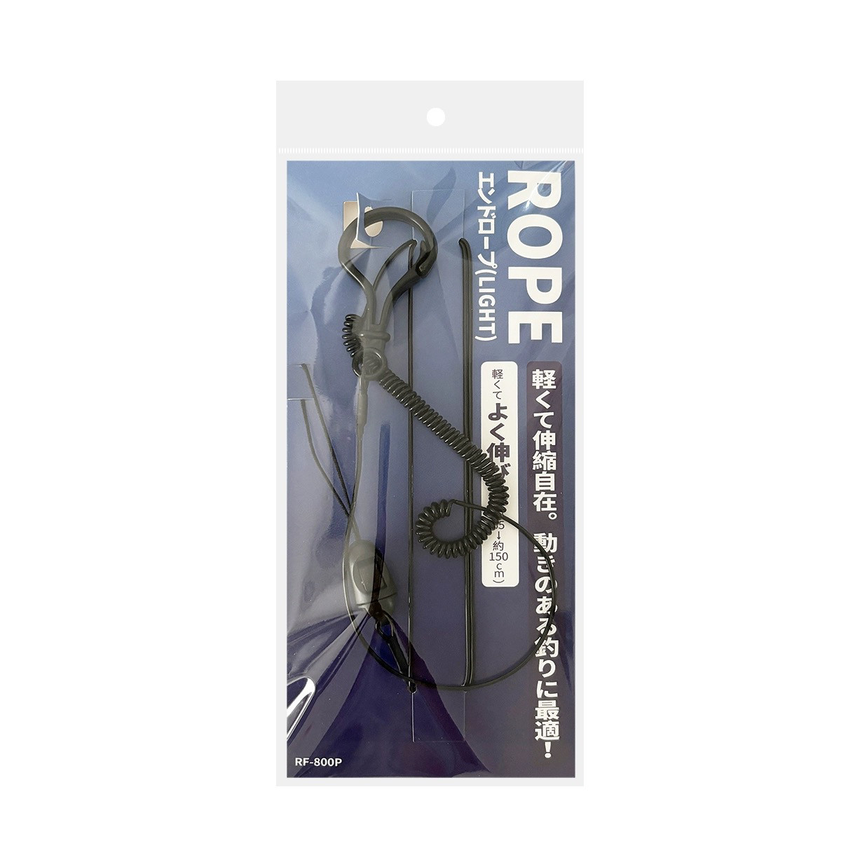 矶钓打窝勺专用极细失手绳新款无感超轻量化150cm防海水不生锈