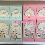 山茶花系列立体香薰片香卡如沐山茶游园山茶1套 KKV