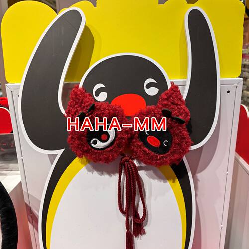 Pingu耳罩KKV企鹅毛绒圣诞耳罩