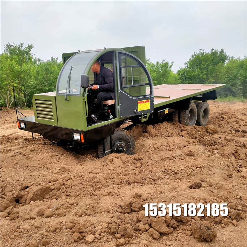 工地施工后八轮渣土车翻斗车后八轮六驱自卸车农用运输车拖拉机