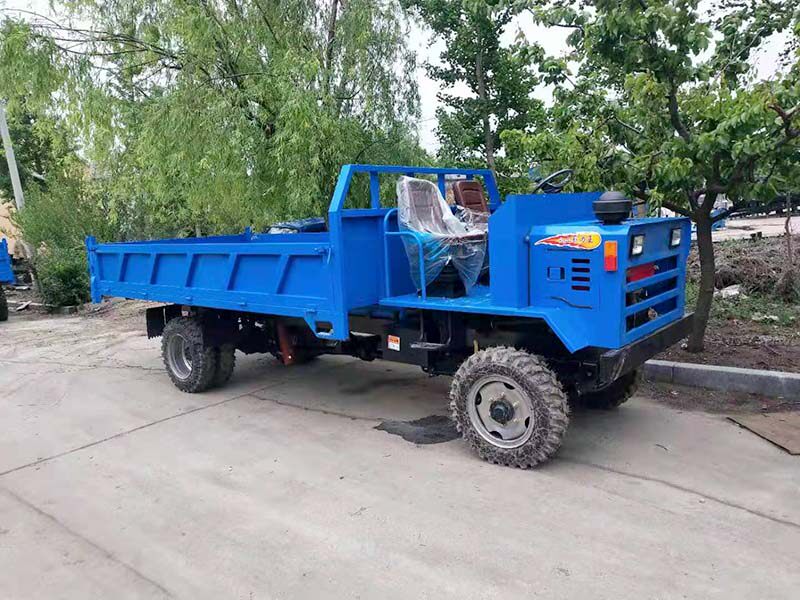 矿山用拉煤拉矿车运输车四不像四驱自卸双缸柴油小型载重王爬山王