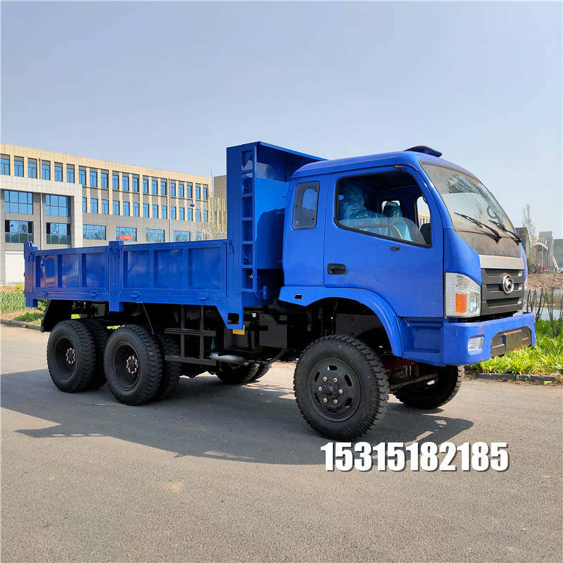 大马力农用六驱后八轮运输车农用车豪华驾驶室胶轮货车带差速锁