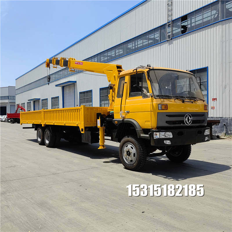 全国配送优质六驱豪华驾驶室随车吊农用拖拉机车载吊机自动翻斗车