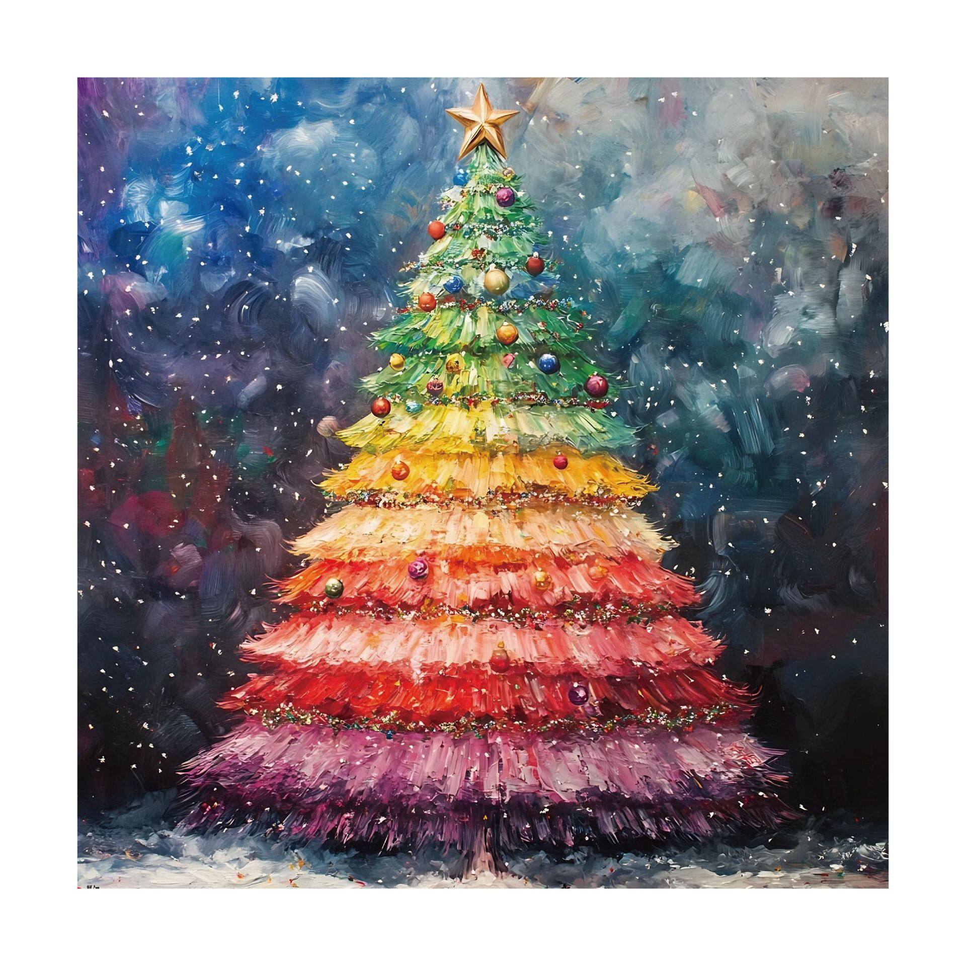 Wacocetoy跨境圣诞树拼图木质异形拼接玩具存钱罐款益智解压拼图