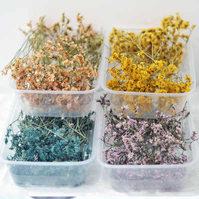 永生花水晶草干花包手工DIY花材