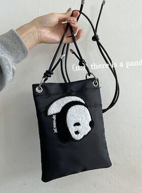 日韩秋冬时尚简约休闲荔枝纹女包韩版单肩斜挎包零钱手机包mini包
