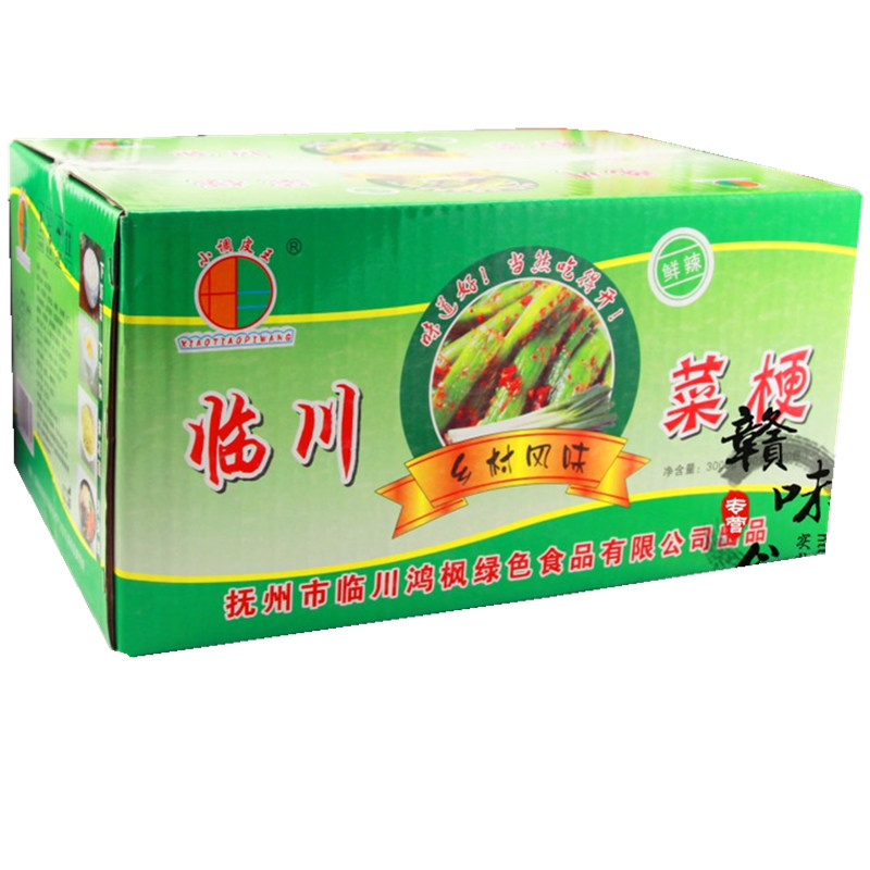 江西抚州特产小调皮王临川菜梗整箱30g100包品牌辣泡菜可口下饭菜
