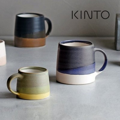 KINTO日本产带把手马克杯陶瓷