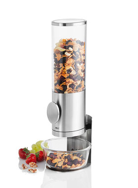 燕麦谷物分配器Adhoc德国进口早餐麦片机带支架杂粮储物罐 麦