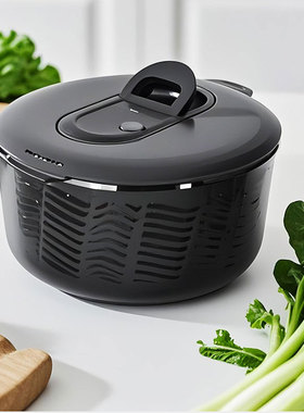 抽绳式甩菜器Zyliss瑞士手动果蔬脱水器厨房沙拉水果蔬菜甩水沥水