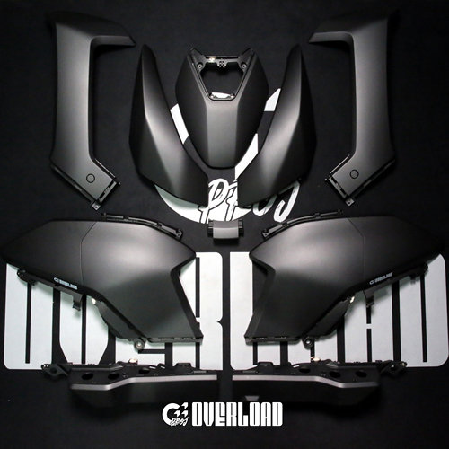 Overload雅黑配色车壳适用极核AE4 AE4SE AE5款式可定制款式图案