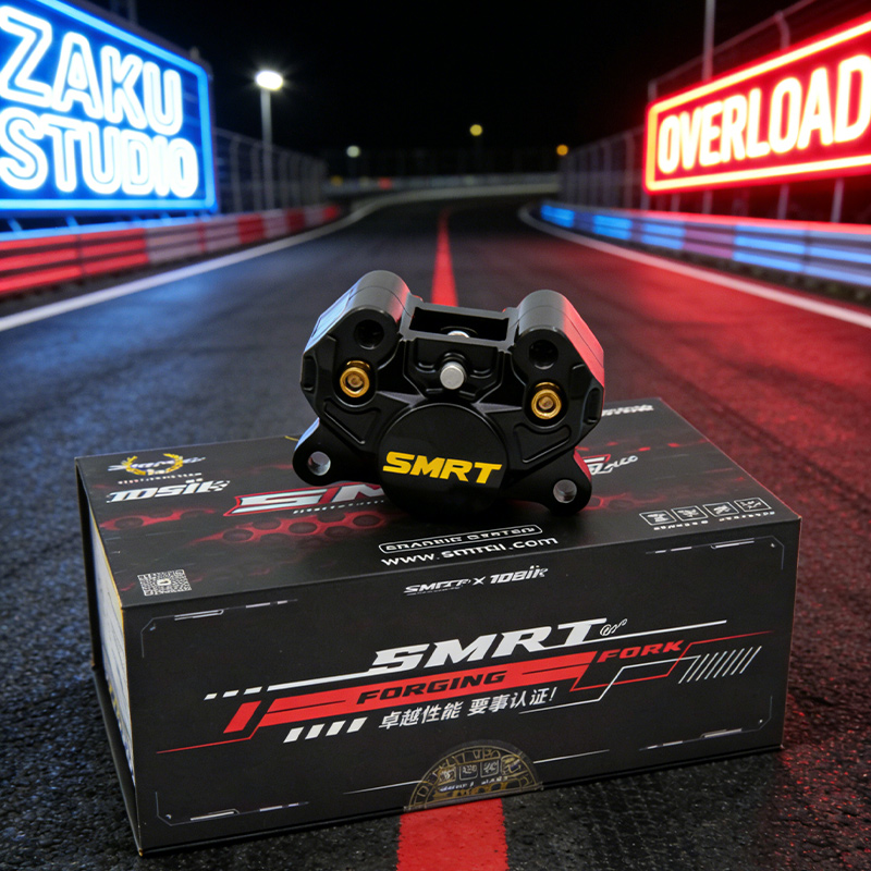 SMRT钛合金活塞S03螃蟹卡钳小牛FX风速九号M5极核AE4后轮刹车卡钳