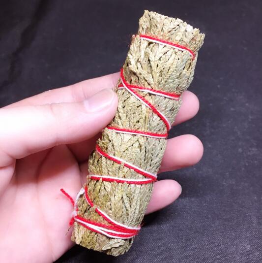 包邮印第安美国雪松仗棒Cedar Sage清香甜味 雪松仗三捆装 自用居