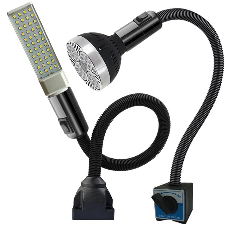 拍前询价leed机床工作灯220v高亮强光强磁性铣床车床照明灯机议价