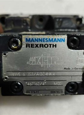 拍前询价议价德国力士乐电磁阀液压阀,4WE 6I J53/AG24NK4,议价