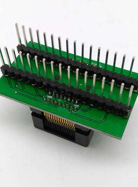 拍前询价SSOP34转DIP34 烧录座 TSSODP34 IC测试座 OTS-34-0.6议